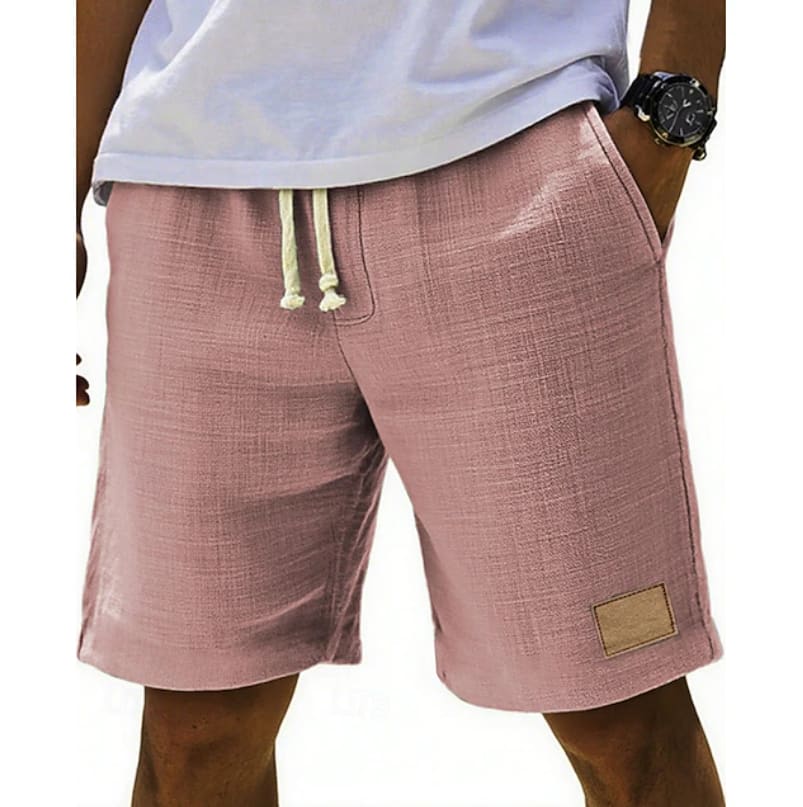 Dawson Textured Weave Drawstring Shorts