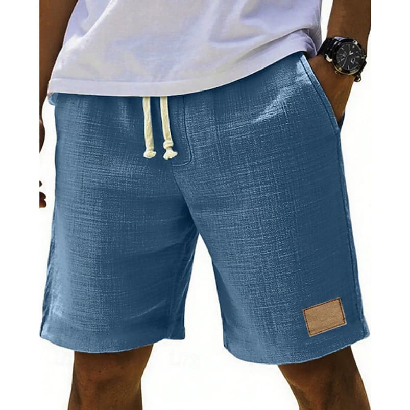 Dawson Textured Weave Drawstring Shorts