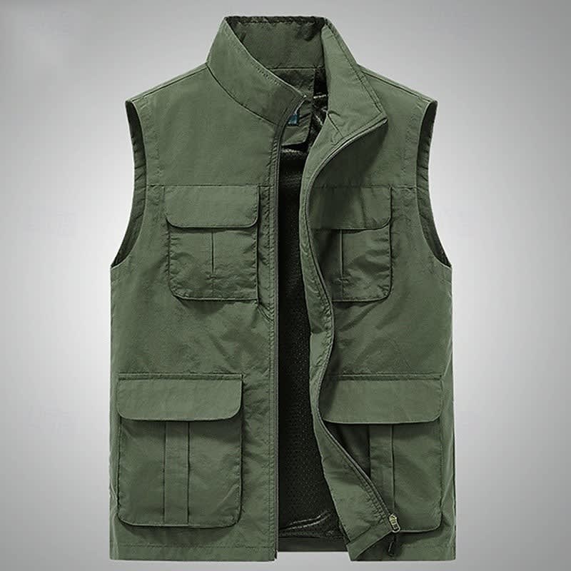 Derrick Multi Pocket Utility Gilet