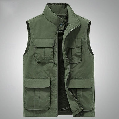 Derrick Multi Pocket Utility Gilet_1