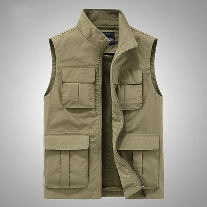 Derrick Multi Pocket Utility Gilet_4