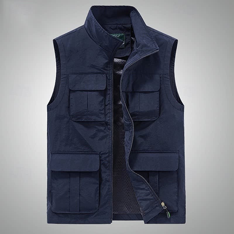 Derrick Multi Pocket Utility Gilet