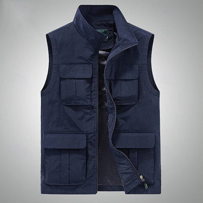 Derrick Multi Pocket Utility Gilet_5