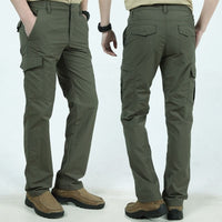 Saunders Lightweight Cotton Blend Cargo Pants