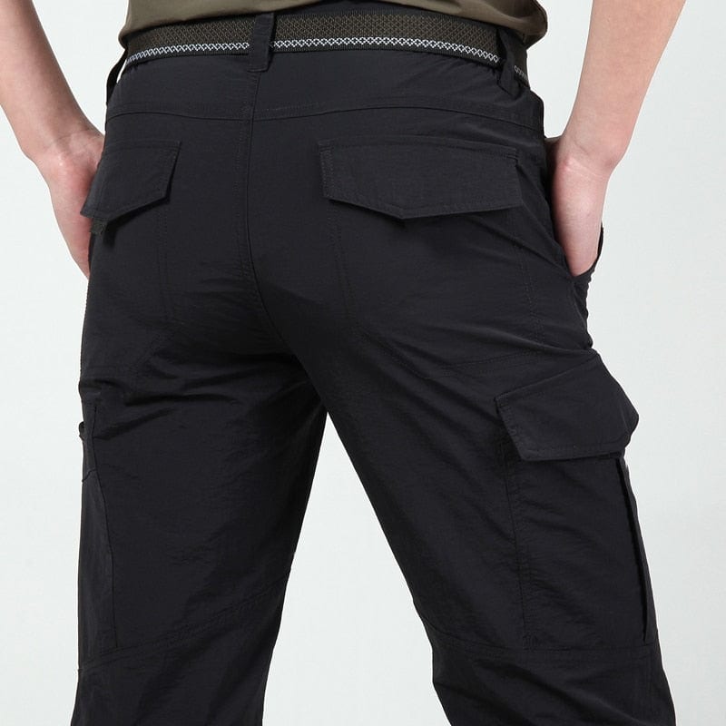 Saunders Lightweight Cotton Blend Cargo Pants