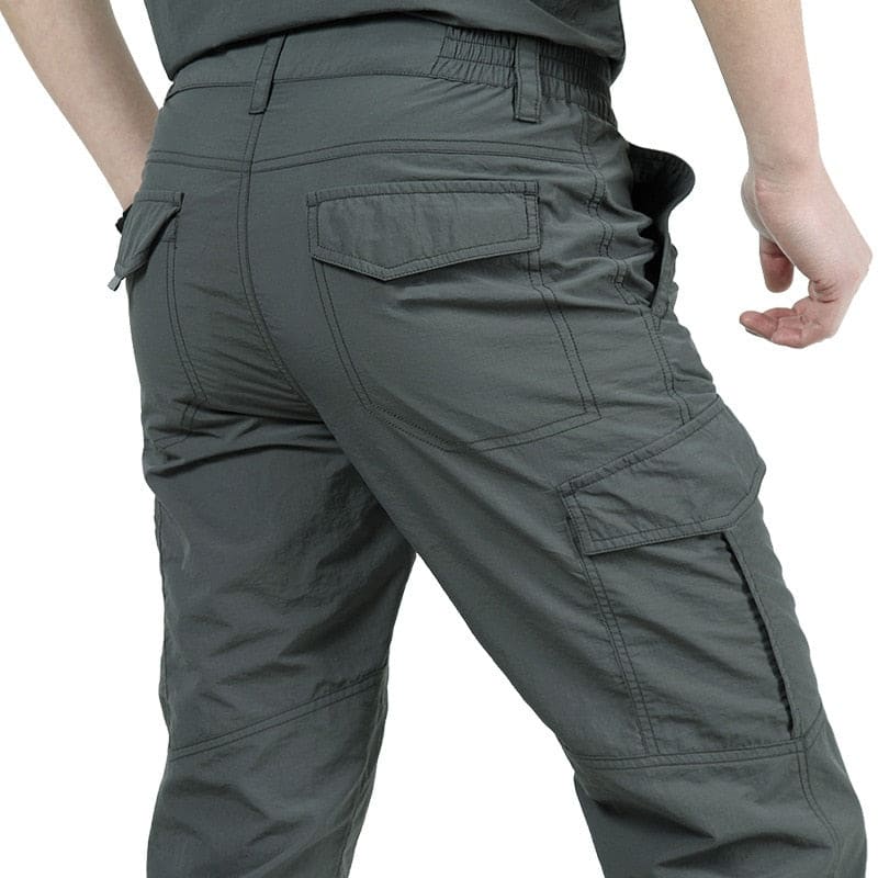 Saunders Lightweight Cotton Blend Cargo Pants