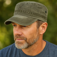 Campbell Washed Twill Cadet Cap