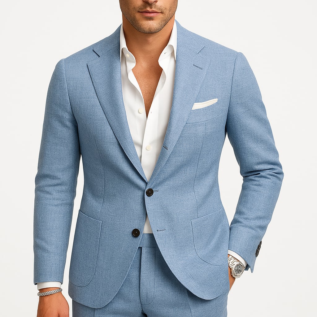 Powell Slim Fit Single Breasted Suit Jacket