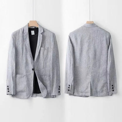 Rogan Textured Weave Jacket and Trouser Set_6