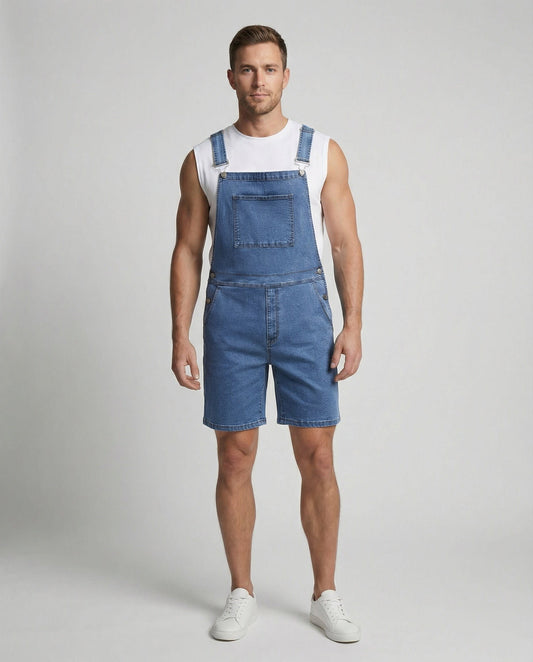Bowen Denim Overall Shorts_1