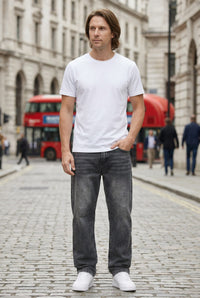 Mitch Loose Fit Straight Leg Jeans