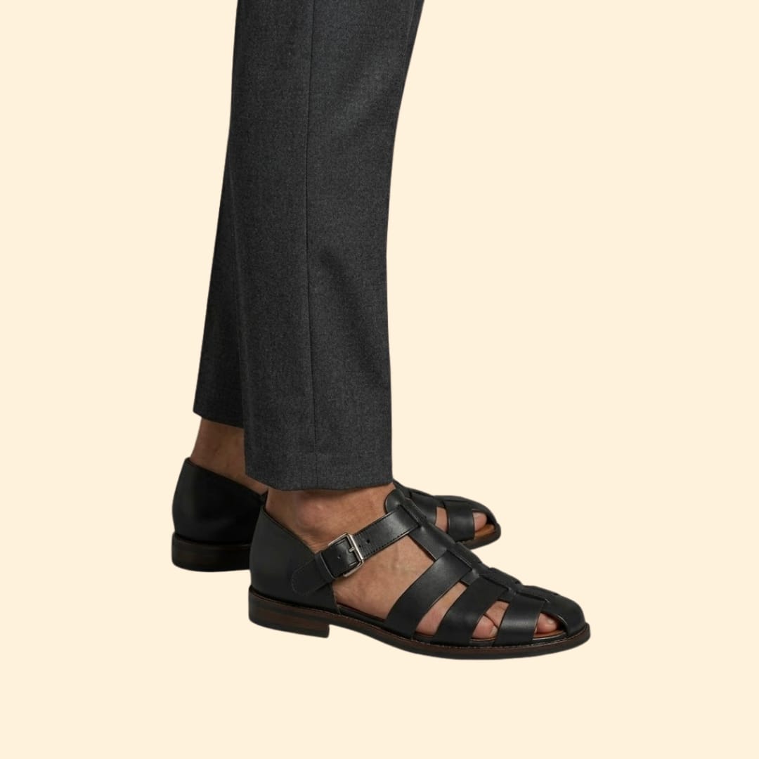 Truman Leather Fisherman Sandals