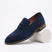Torin Suede Penny Loafers