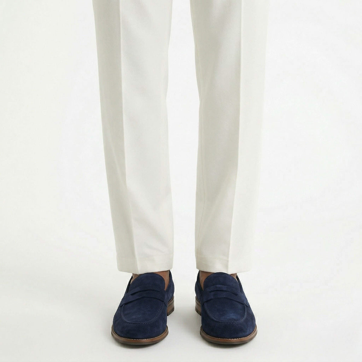 Torin Suede Penny Loafers