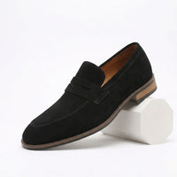 Torin Suede Penny Loafers