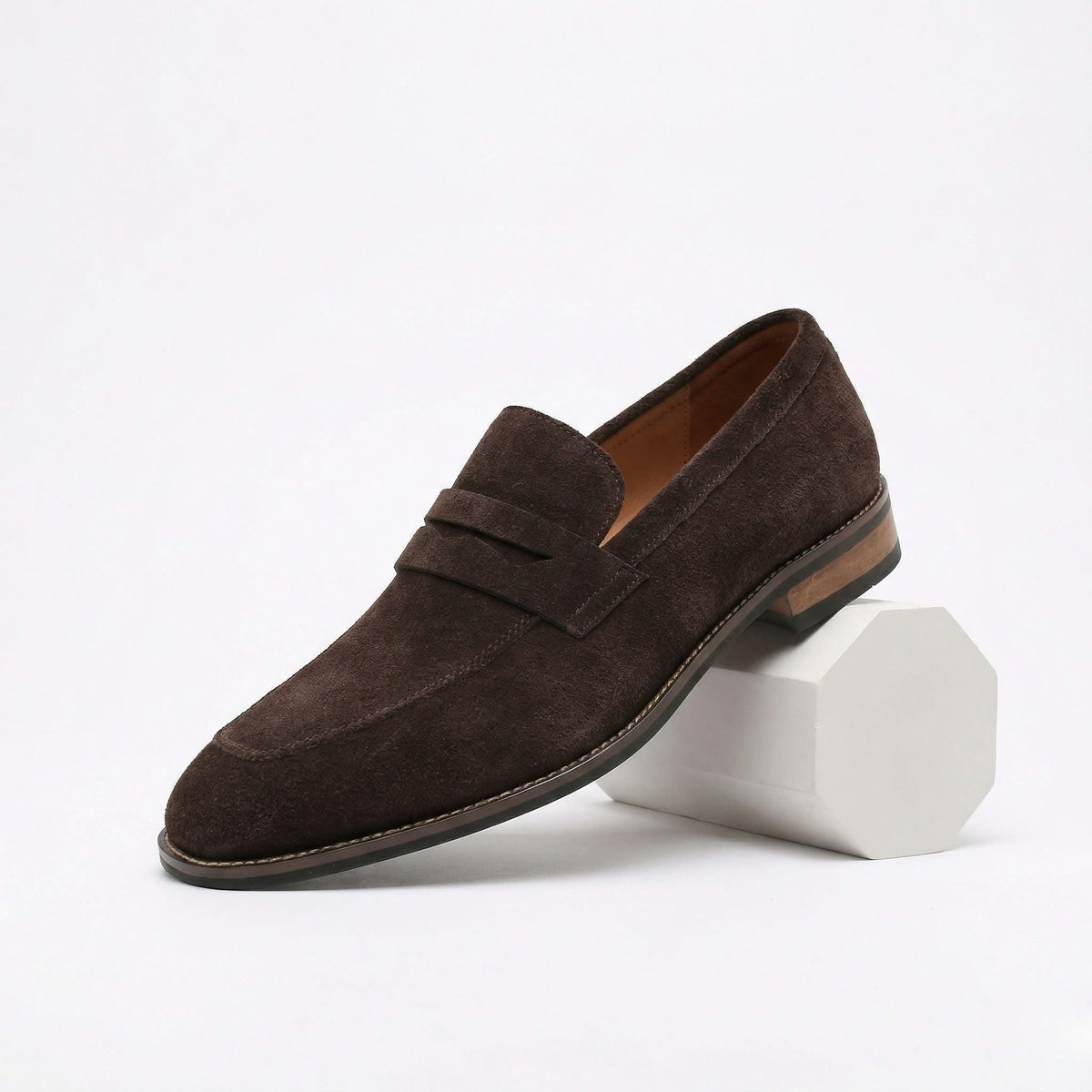Torin Suede Penny Loafers_3