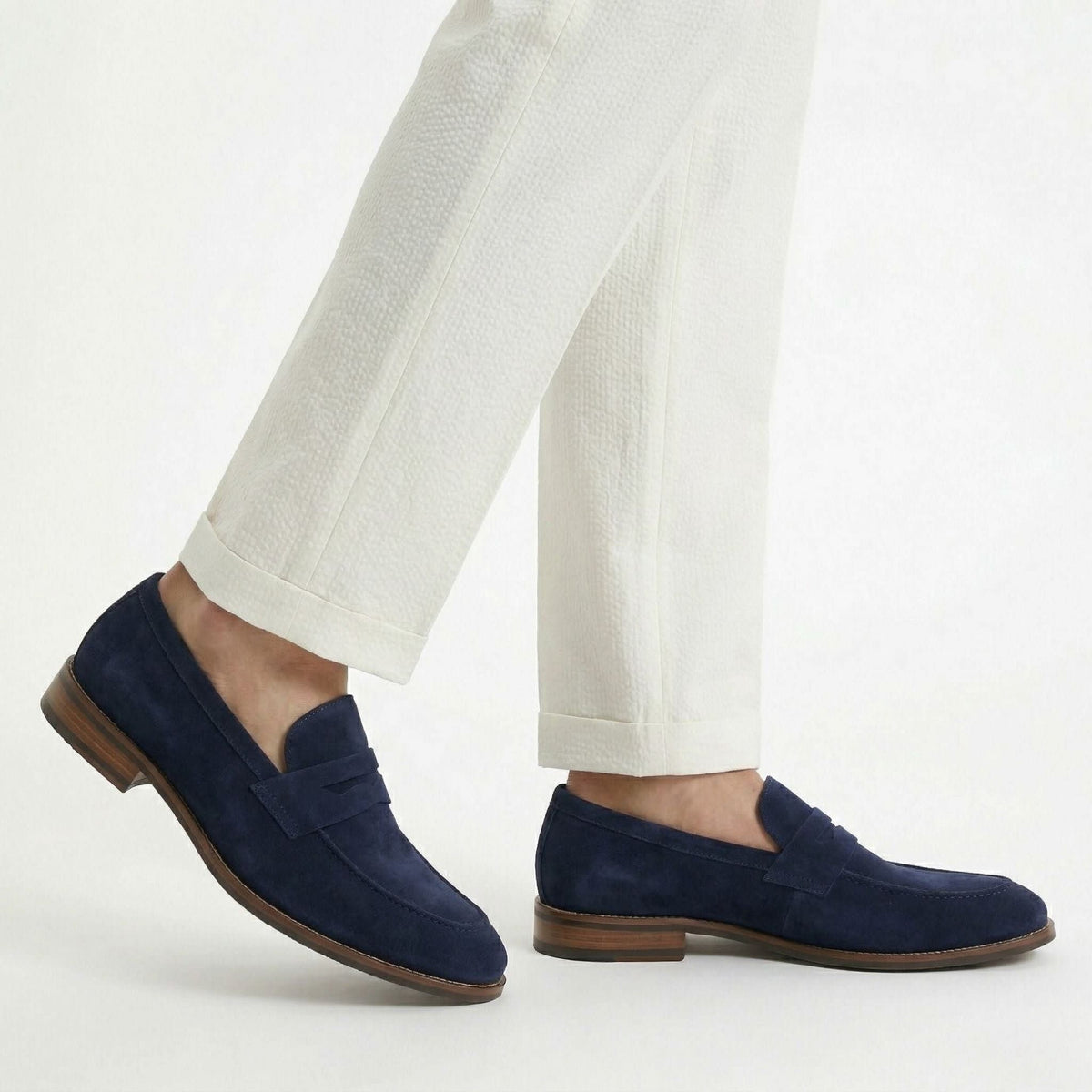 Torin Suede Penny Loafers