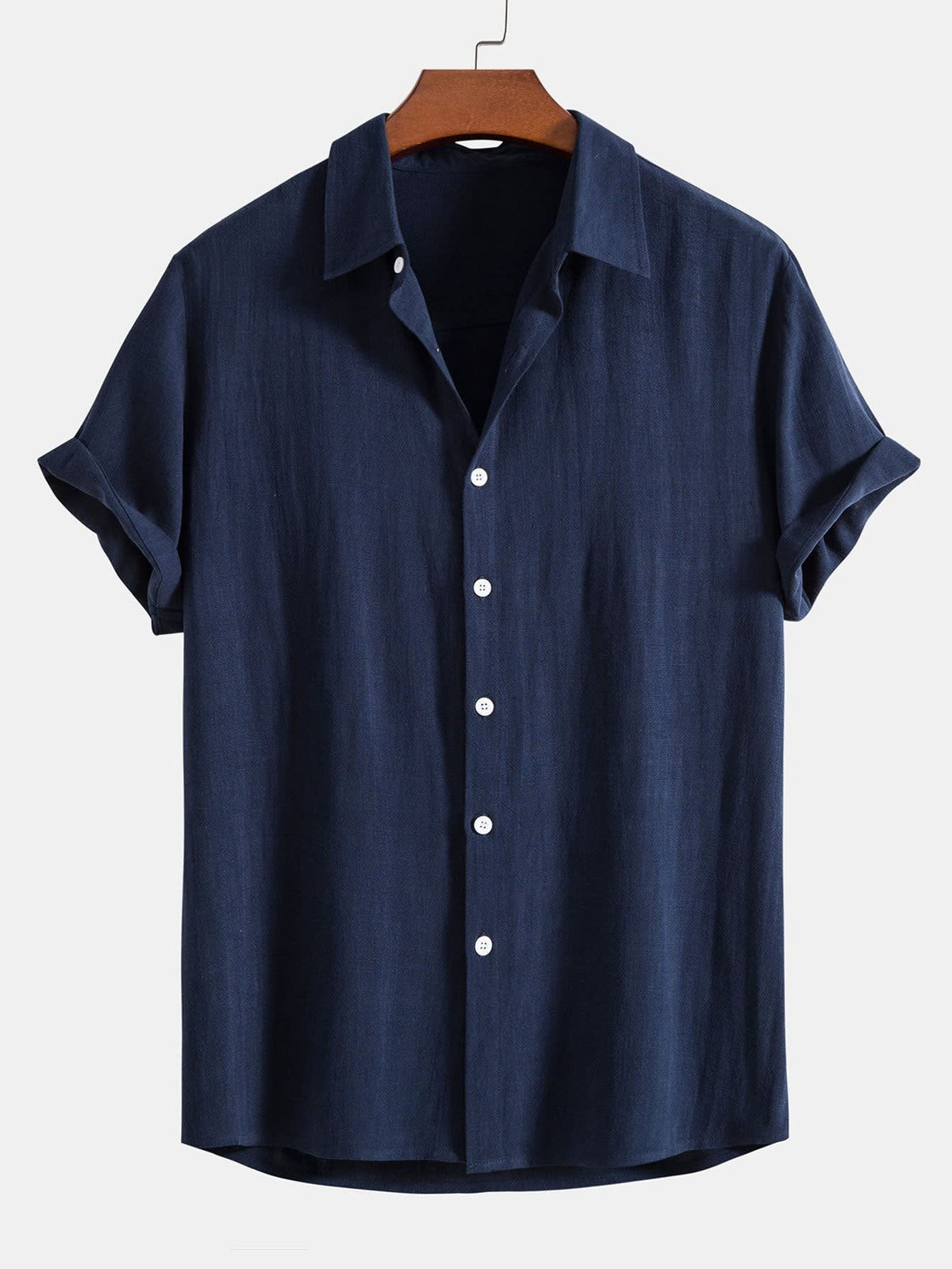 Haywood Linen Blend Short Sleeve Shirt