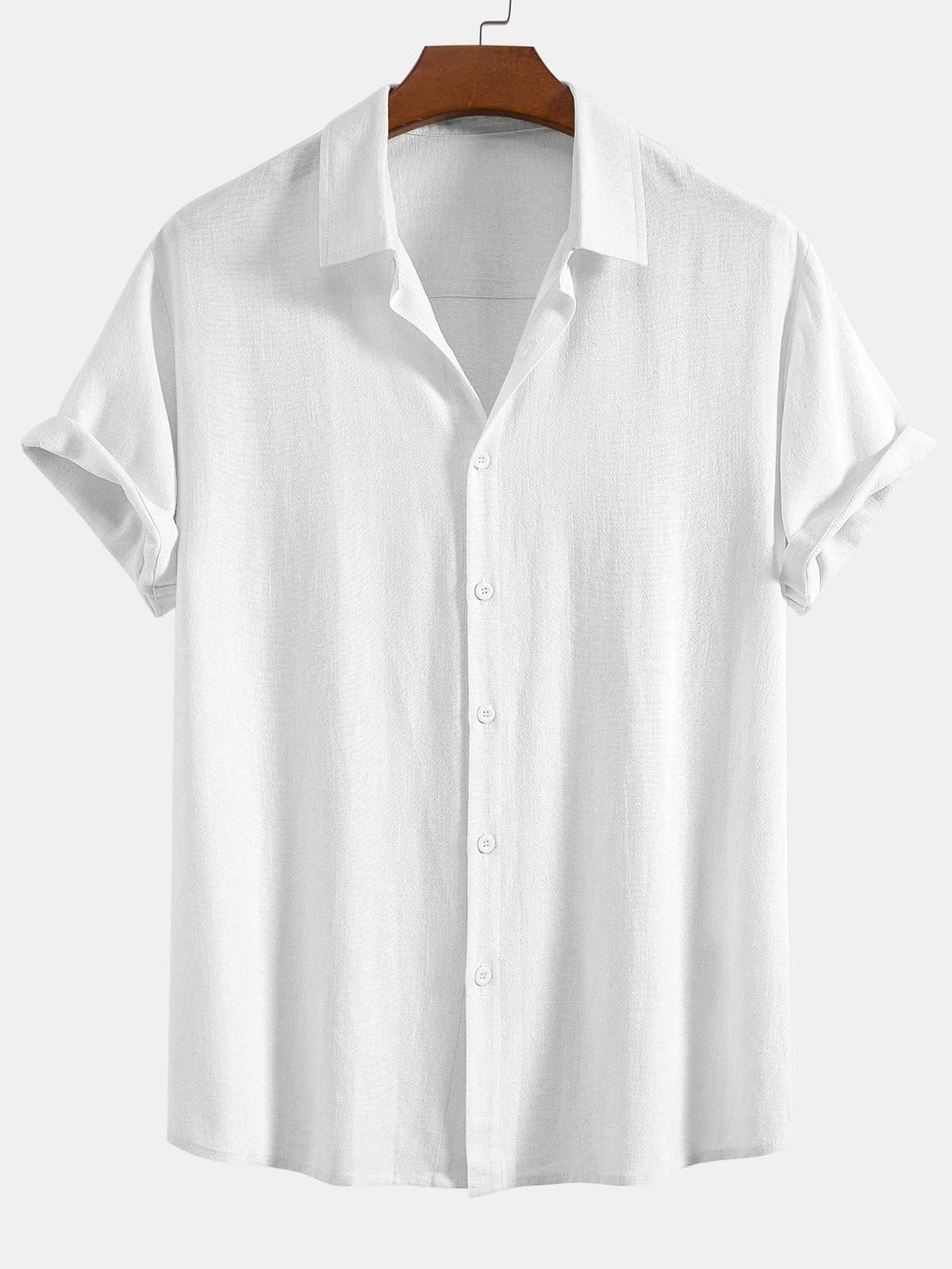 Haywood Linen Blend Short Sleeve Shirt_6