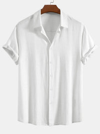 Haywood Linen Blend Short Sleeve Shirt