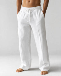 Ludovic Relaxed Fit Linen Trousers