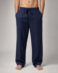 Ludovic Relaxed Fit Linen Trousers