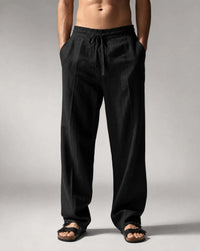 Ludovic Relaxed Fit Linen Trousers