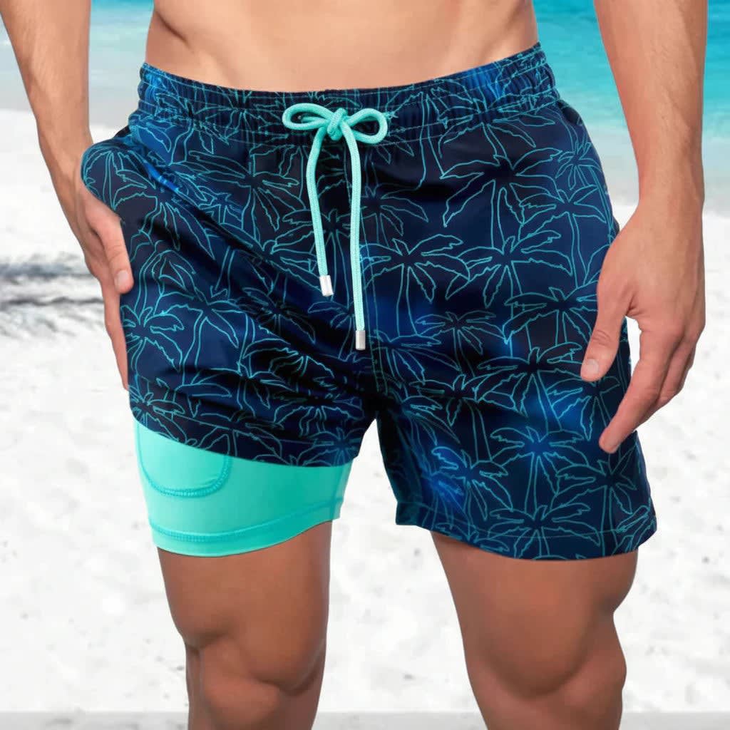Doyle Quick Dry Print Swim Shorts
