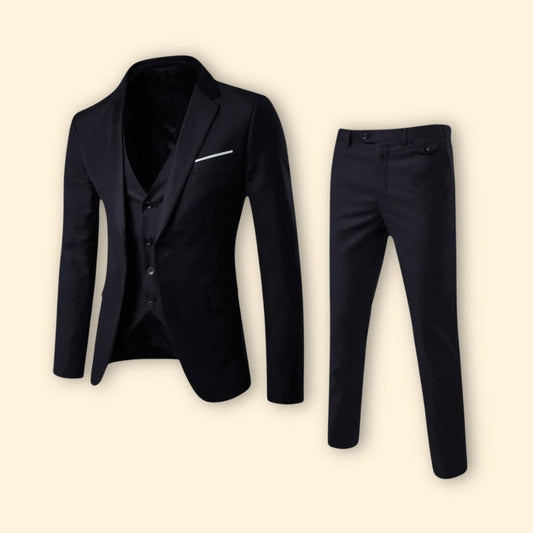 Boone Slim Fit Three Piece Suit_1