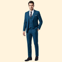 Boone Slim Fit Three Piece Suit