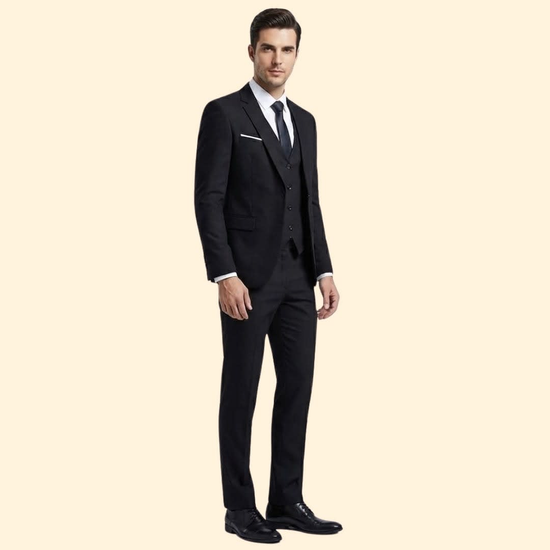 Boone Slim Fit Three Piece Suit