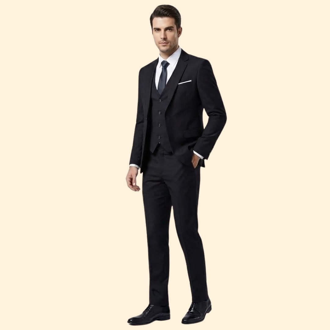 Boone Slim Fit Three Piece Suit_4