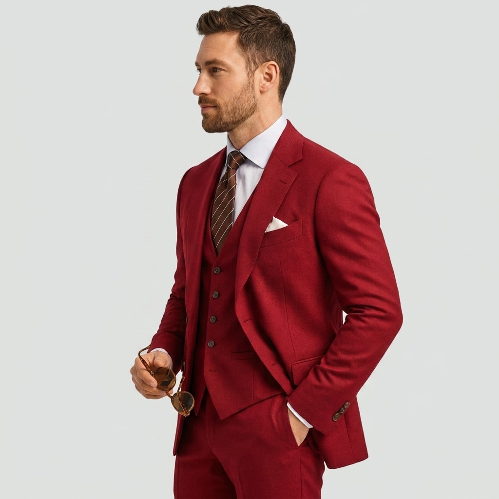 Meade Slim Fit Business Suit_20