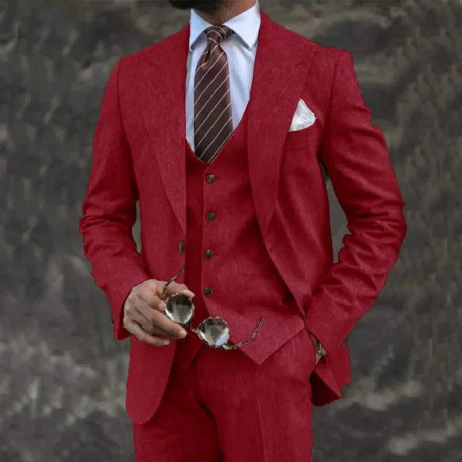Meade Slim Fit Business Suit_8