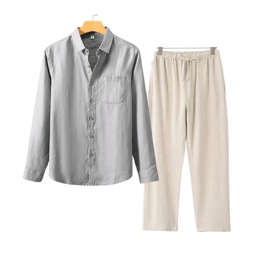 Brandt Linen Long Sleeve Two Piece Set_18