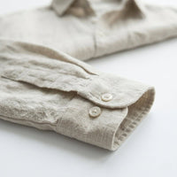 Brandt Linen Long Sleeve Two Piece Set