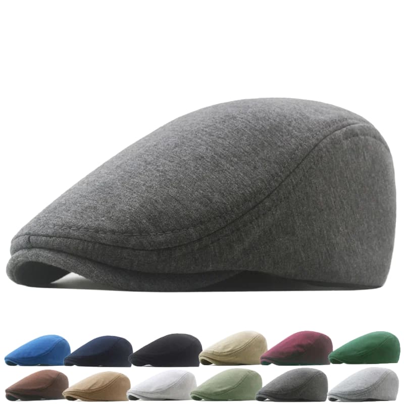 Quinton Plain Everyday Flat Cap_13