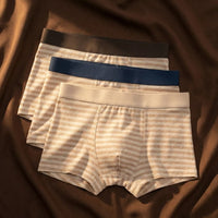 Zane Striped Cotton Boxer Briefs Multipack