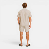 Beaumont Linen Blend Shirt and Shorts Set