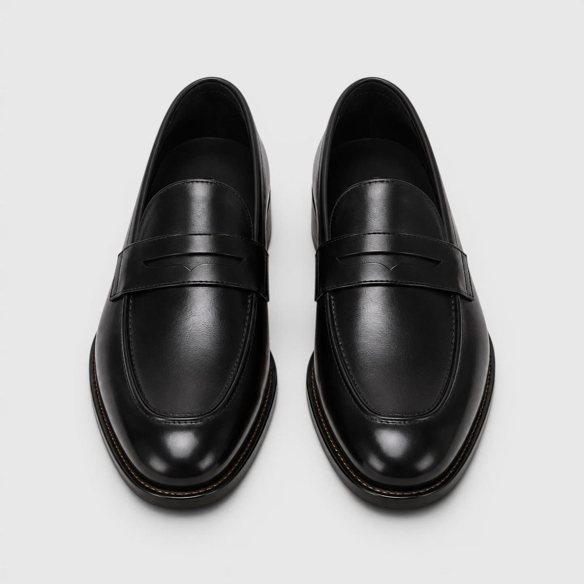 Hart Leather Penny Loafers_6