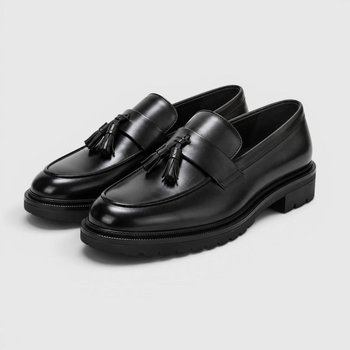 Carver Tassel Leather Loafers