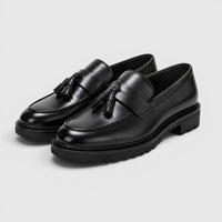 Carver Tassel Leather Loafers
