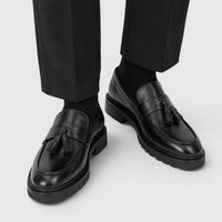 Carver Tassel Leather Loafers