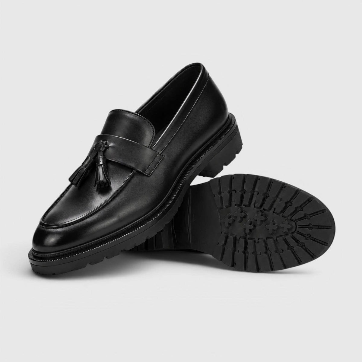 Carver Tassel Leather Loafers