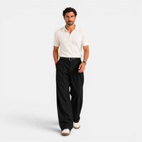 Stratton Wide Leg Pleated Trousers