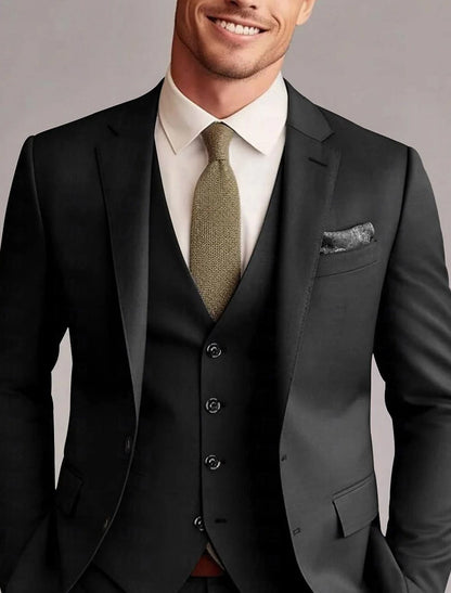 Joel Notch Lapel Three Piece Suit_1