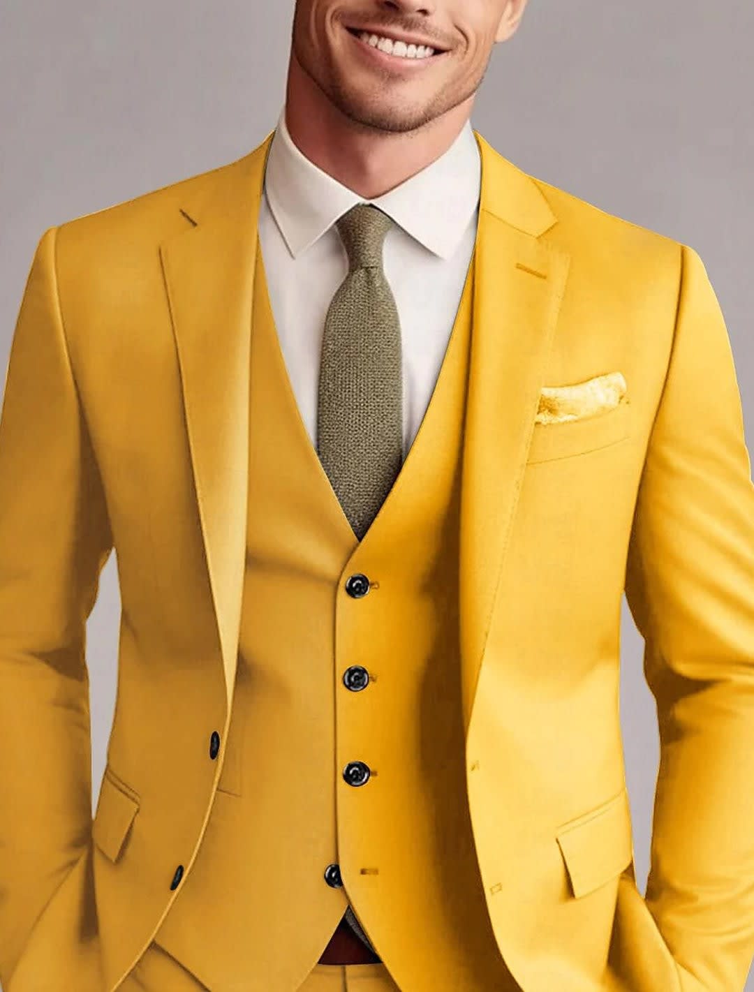 Joel Notch Lapel Three Piece Suit_8