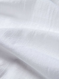 Jagger White Camp Collar Shirt and Swim Shorts Set