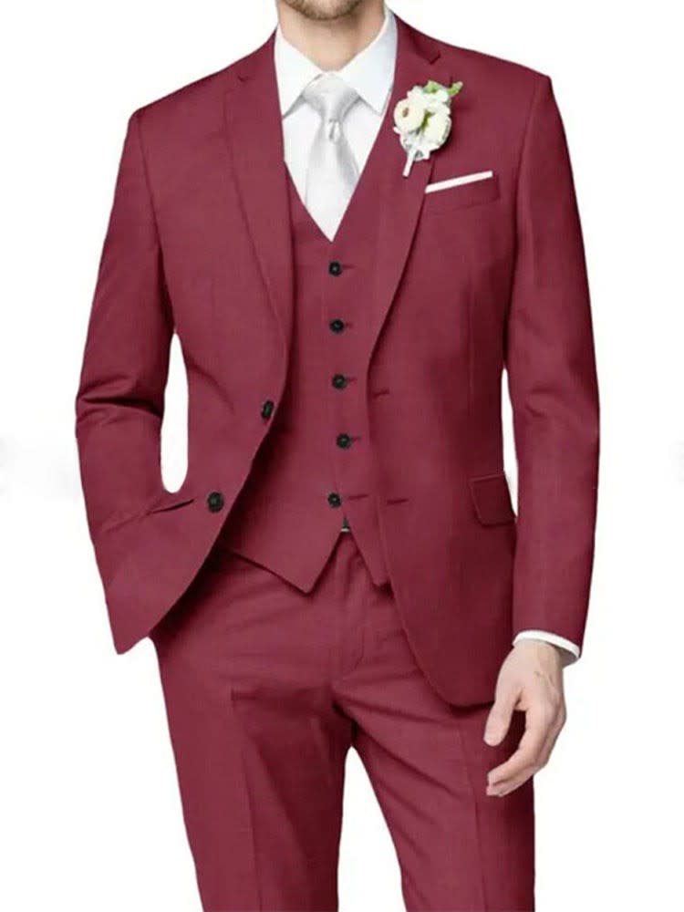 Vernon Notch Lapel One Button Suit_7