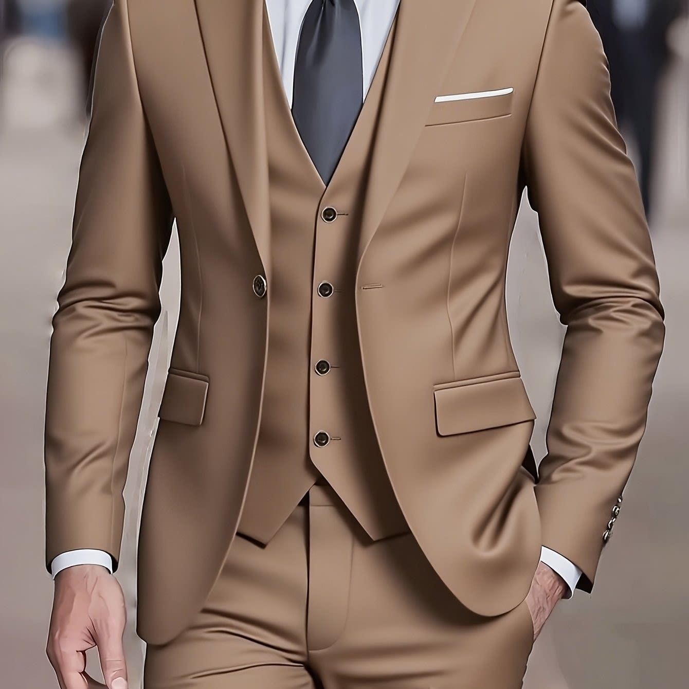 Alban Notch Lapel Tailored Three Piece Suit_12